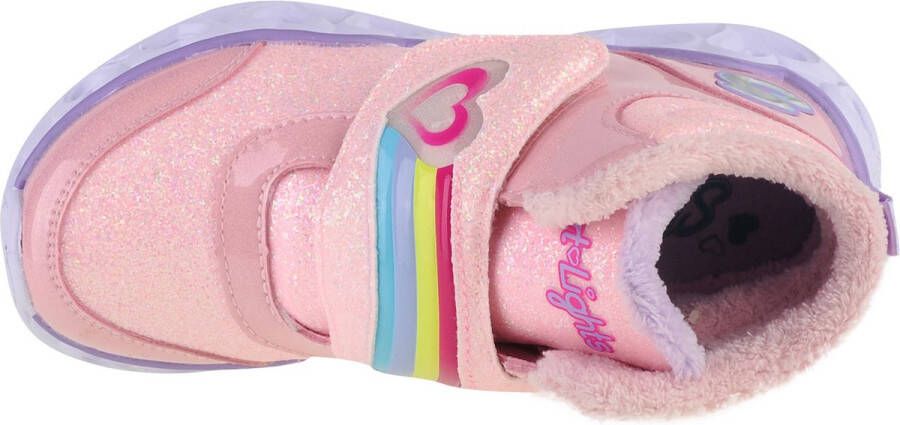 Skechers Heart Lights Brilliant Rainbow 302669L-PKLV voor meisje Roze Laarzen Sneeuw laarzen