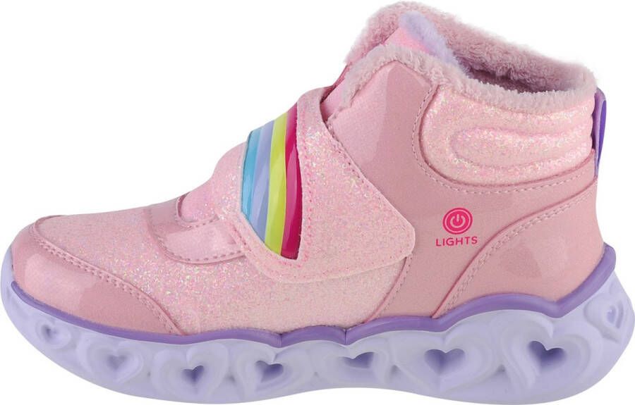 Skechers Heart Lights Brilliant Rainbow 302669L-PKLV voor meisje Roze Laarzen Sneeuw laarzen