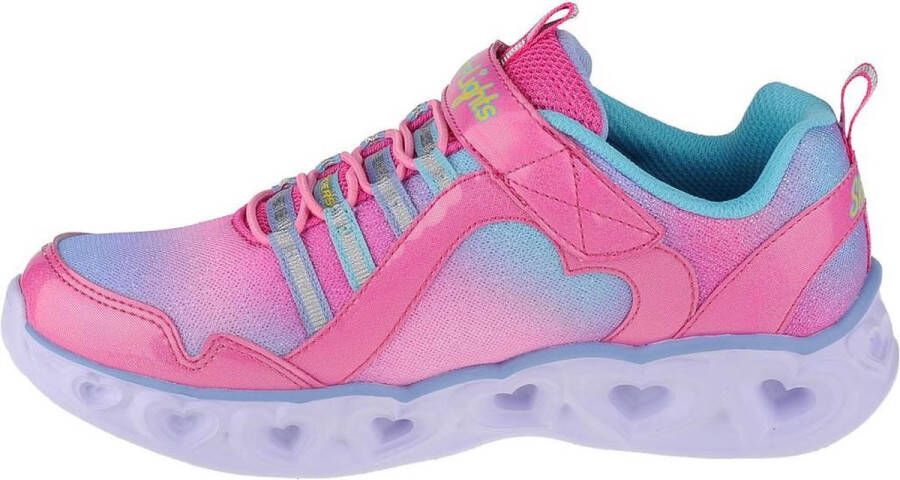 Skechers Heart Lights-Rainbow Lux 302308L-PKMT voor meisje Roze Sneakers Sportschoenen