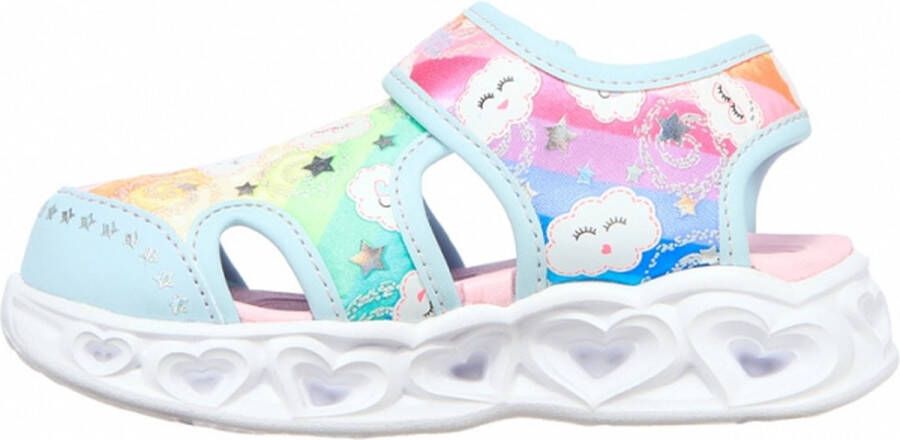 Skechers Heart Lights Sandalen Groen Jongen