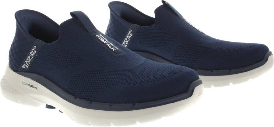 Skechers Heren Instappers & Mocassins 216278 Go Walk 6 Navy Donkerblauw - Foto 2