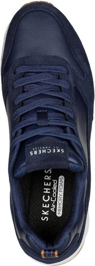Skechers Heren Sneakers Uno Stacre Navy Donkerblauw