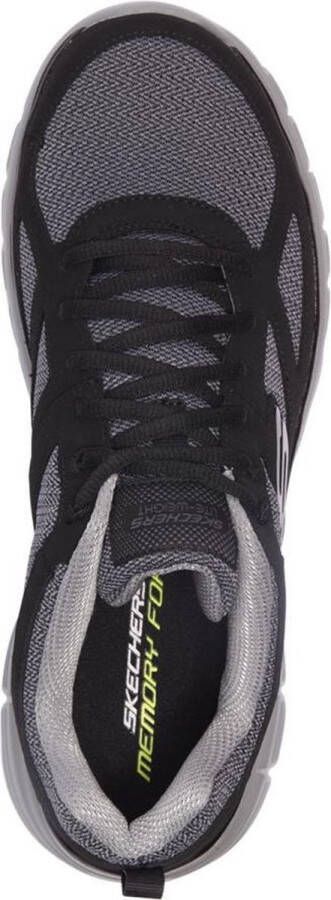 Skechers Heren Zwarte lightweight sneaker memory foam