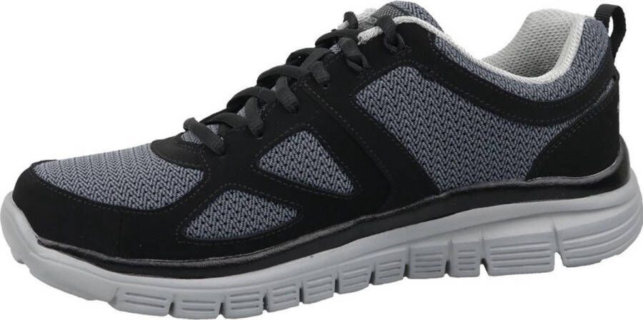 Skechers Heren Zwarte lightweight sneaker memory foam