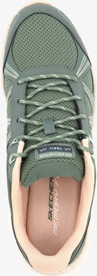 Skechers Hillcrest dames wandelschoenen A groen Extra comfort Memory Foam