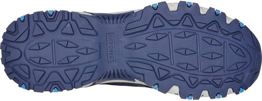 Skechers hillcrest wandelschoenen blauw heren