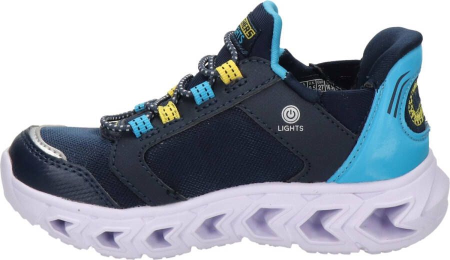 Skechers Hypno-Flash 2.0 Odelux Jongens Sneakers Donkerblauw