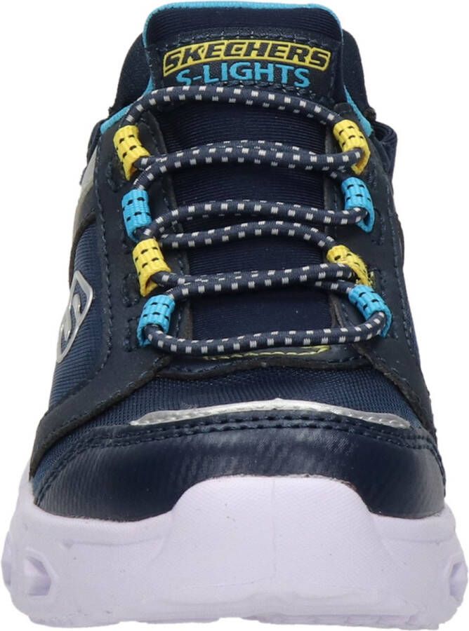 Skechers Hypno-Flash 2.0 Odelux Jongens Sneakers Donkerblauw