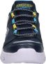 Skechers Hands Free Slip-ins S-Lights jongens sneaker Blauw multi - Thumbnail 8