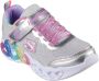 Skechers Infinite Heart Lights Love Meisjes Sneakers Multicolour - Thumbnail 9