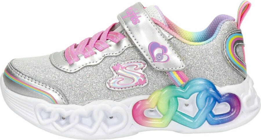 Skechers Infinite Heart Lights Love Meisjes Sneakers Multicolour