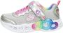 Skechers Infinite Heart Lights Love Meisjes Sneakers Multicolour - Thumbnail 4