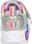 Skechers Infinite Heart Lights Love Meisjes Sneakers Multicolour - Thumbnail 5