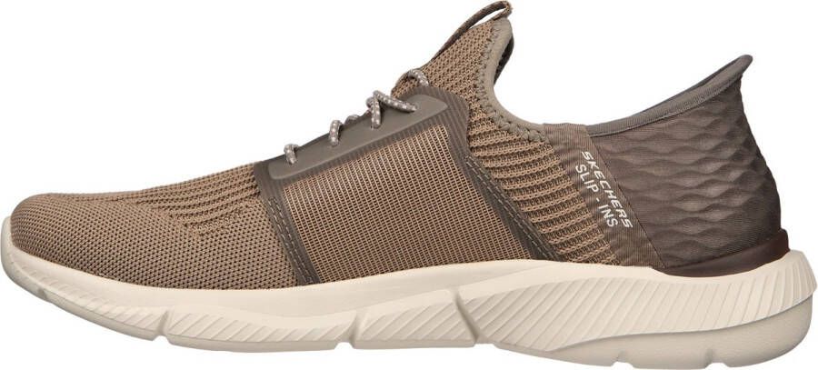 Skechers Ingram Brackett Sneakers taupe Textiel Heren
