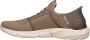 Skechers Ingram Brackett Sneakers taupe Textiel Heren - Thumbnail 6