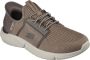 Skechers Ingram Brackett Sneakers taupe Textiel Heren - Thumbnail 7