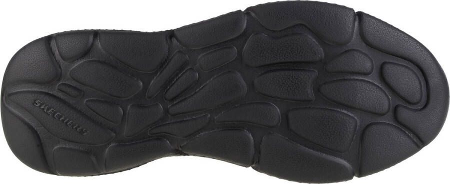 Skechers Ingram-Brexie 210281-BBK Mannen Zwart Sneakers