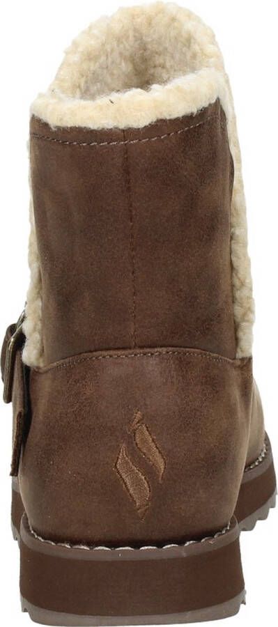 Skechers Keepsakes 2.0 Cabin Feels Dames Laarzen Chocolate