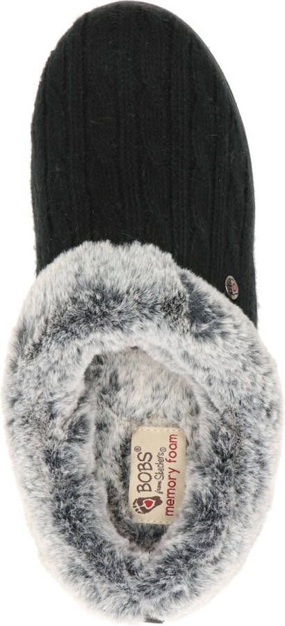Skechers Keepsakes Ice Angel dames pantoffels Zwart Extra comfort Memory Foam