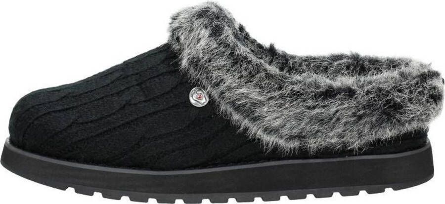Skechers Keepsakes Ice Angel dames pantoffels Zwart Extra comfort Memory Foam