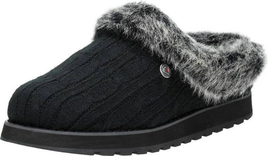 Skechers Keepsakes Ice Angel dames pantoffels Zwart Extra comfort Memory Foam