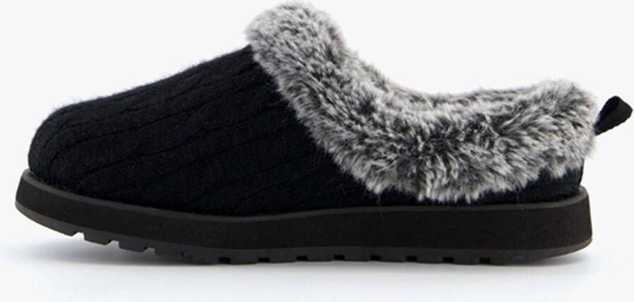 Skechers Keepsakes Ice Angel dames pantoffels Zwart Extra comfort Memory Foam