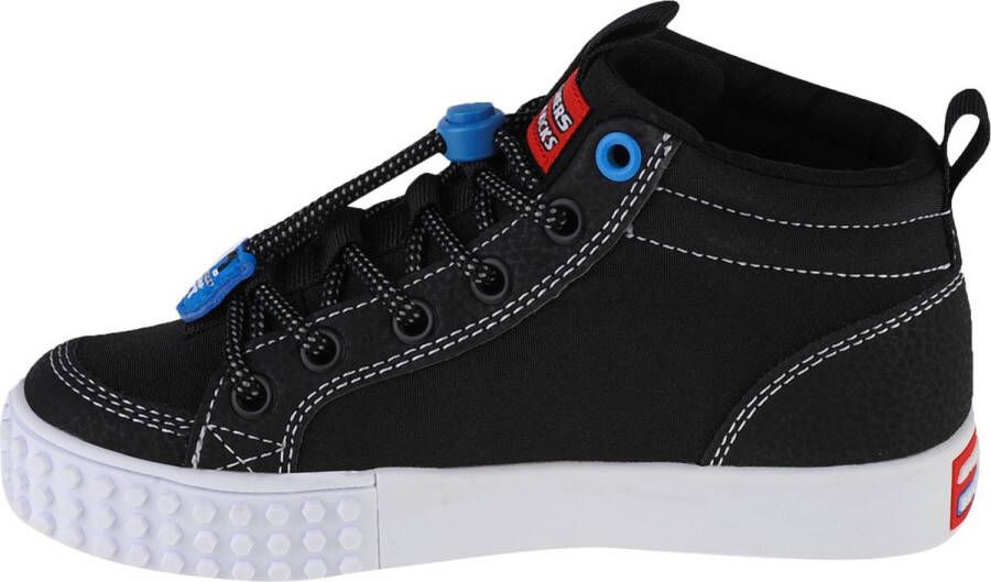 Skechers Kool Bricks 402223L-BKMT voor een jongen Zwart Sneakers Sportschoenen - Foto 4