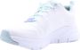 Skechers Skech-Air Element 2.0 Lomarc 232036-WBK Mannen Wit Sneakers Sportschoenen - Thumbnail 12