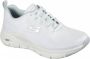 Skechers Skech-Air Element 2.0 Lomarc 232036-WBK Mannen Wit Sneakers Sportschoenen - Thumbnail 15