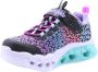 Skechers Kids Sneakers FLUTTER HEART LIGHTS LOVES WILD met felgekleurde zool - Thumbnail 5