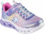 Skechers Kids Sneakers FLUTTER HEART LIGHTS LOVES WILD met felgekleurde zool - Thumbnail 9