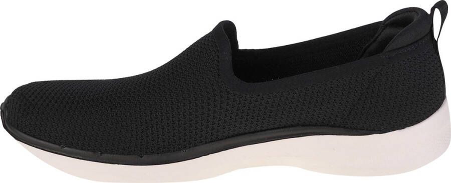 Skechers Go Walk 6 Clear Virtue 124505-BKW Vrouwen Zwart Sneakers Sportschoenen - Foto 4