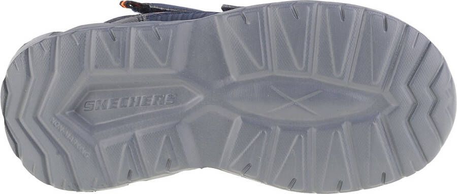 Skechers Magna-Lights-Frosty Fun 401504N-NVBK voor een jongen Marineblauw Laarsjes Sportschoenen