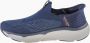 Skechers Max Cushioning Advantageous Slip-ins 220389-NVY Mannen Marineblauw Sneakers Sportschoenen - Thumbnail 2