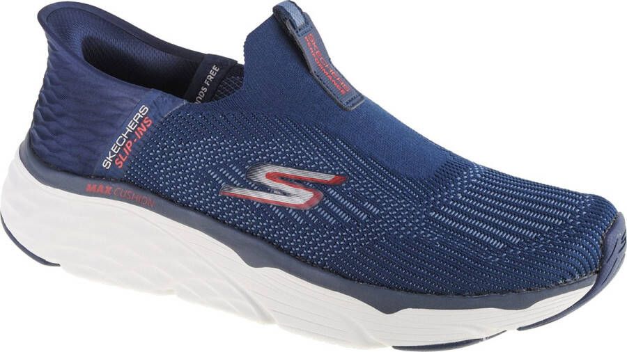 Skechers Max Cushioning Advantageous Slip-ins 220389-NVY Mannen Marineblauw Sneakers Sportschoenen