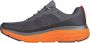 Skechers Max Cushioning Delta 220351-CCOR Mannen Grijs Hardloopschoenen - Thumbnail 6