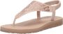 Skechers Meditation New Moon Sandalen Plat roze - Thumbnail 10