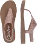 Skechers Meditation New Moon Sandalen Plat roze - Thumbnail 6