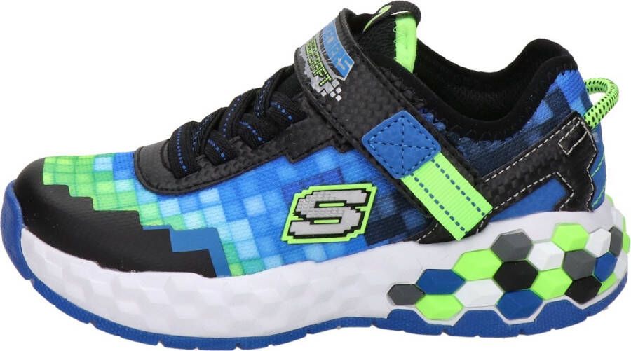 Skechers Mega Craft 2.0 Sneakers zwart Textiel Heren