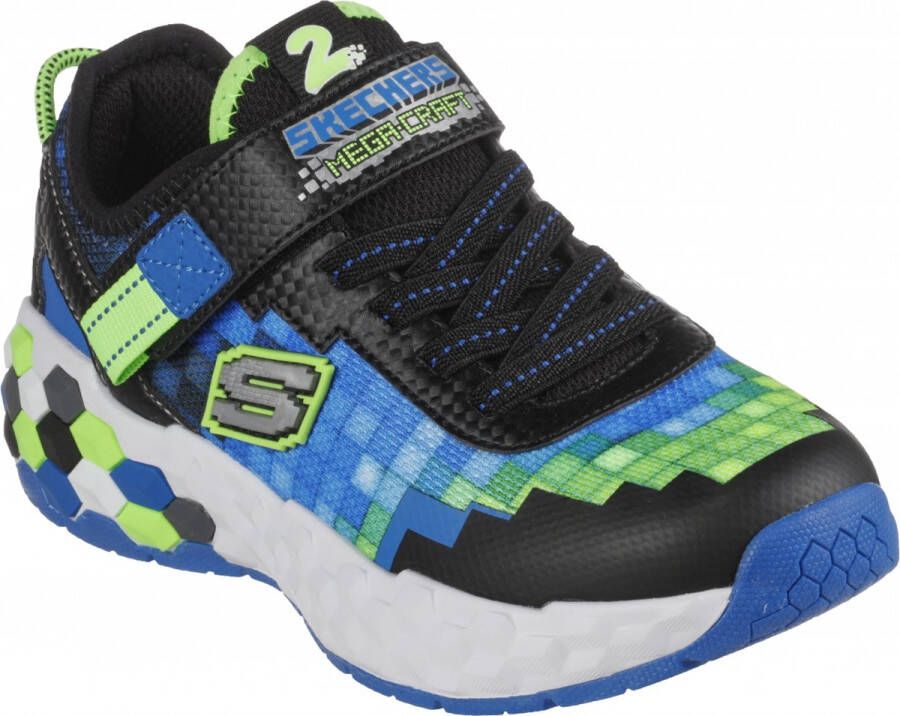 Skechers Mega Craft 2.0 Sneakers zwart Textiel Heren