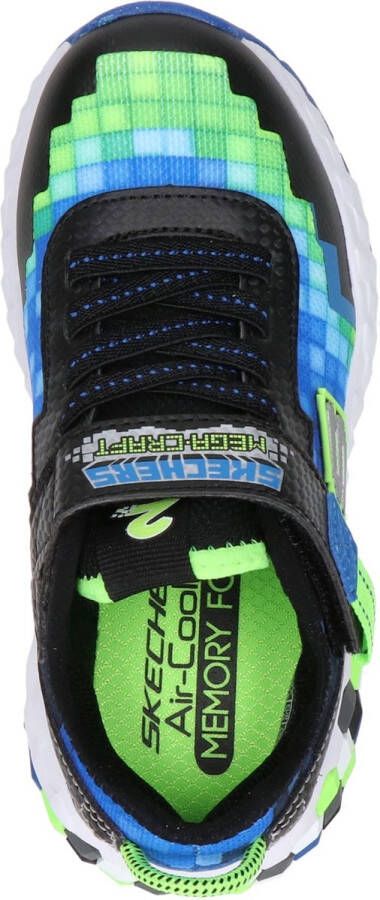 Skechers Mega Craft 2.0 Sneakers zwart Textiel Heren