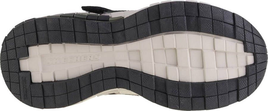 Skechers Mega-Craft 400000L-BKOL voor een jongen Groen Sneakers Sportschoenen