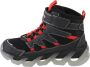 Skechers Mega Surge 400131L-BKRD voor een jongen Zwart Sportschoenen Sneakers - Thumbnail 3
