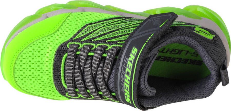 Skechers Mega Surge 400132L-CCLM voor een jongen Groen Sneakers Sportschoenen