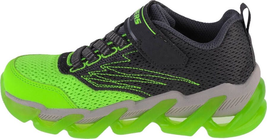Skechers Mega Surge 400132L-CCLM voor een jongen Groen Sneakers Sportschoenen