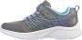 Skechers Microspe Bold Delight 302468L-GRY voor meisje Grijs Sneakers Sportschoenen - Thumbnail 6