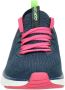 Skechers Solar Fuse ILY donkerblauw roze sneakers kids (996475L NVMT) - Thumbnail 4