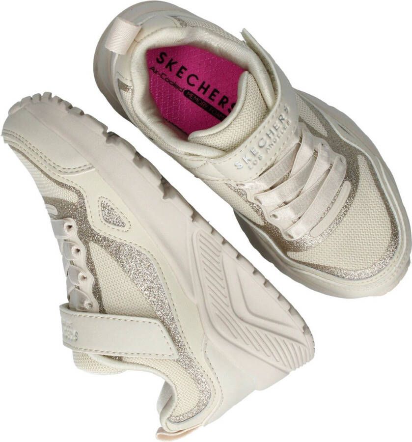 Skechers meisjes sneakers met goudkleurige details Extra comfort Memory Foam