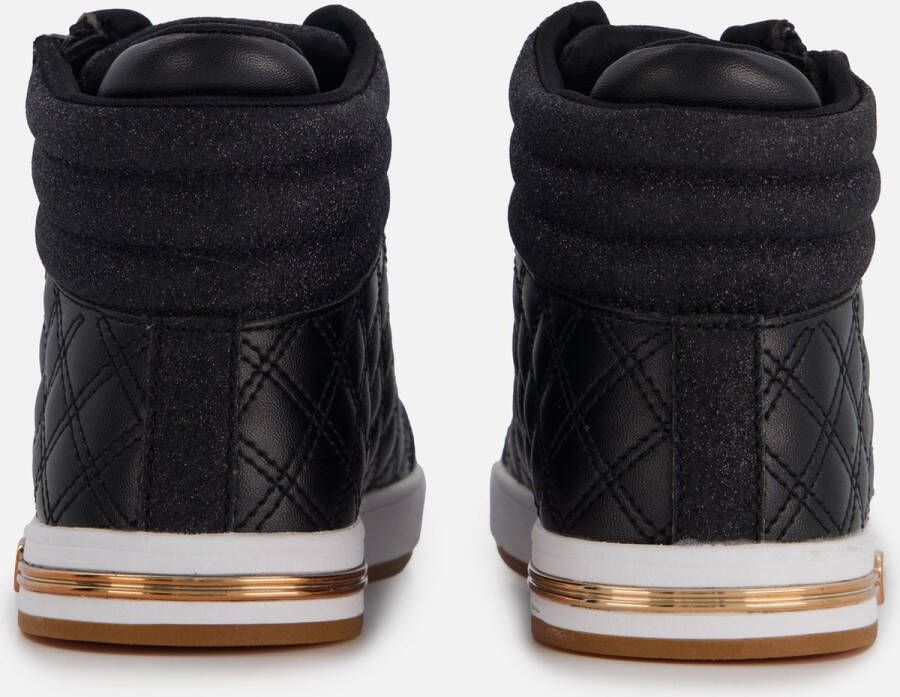 Skechers Quilted Squad sneakers zwart Meisjes Imitatieleer 29 - Foto 8
