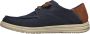 Skechers Melson Planon Heren Veterschoenen Donkerblauw - Thumbnail 28